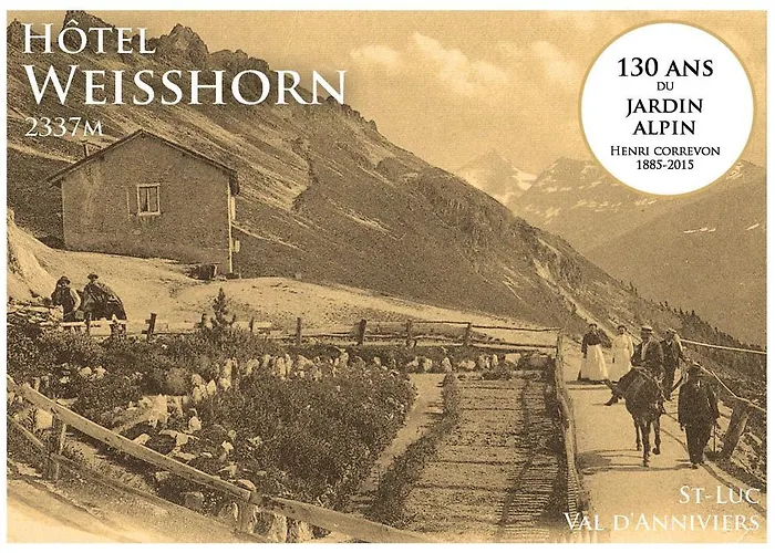 Weisshorn Sur St-luc 2337m Hotel Saint-Luc